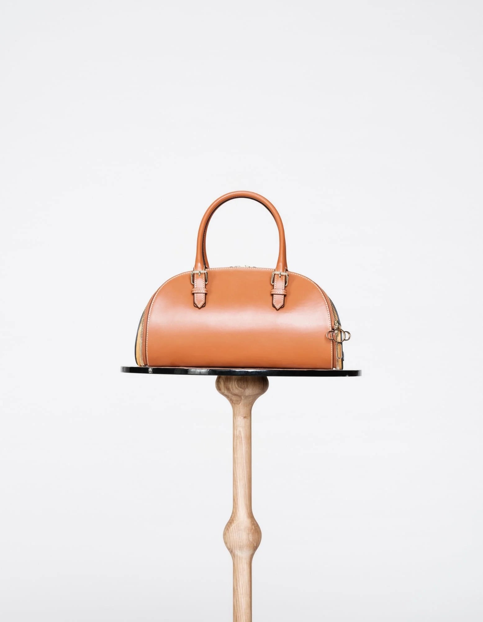 Brown Yellow Bowling Bag