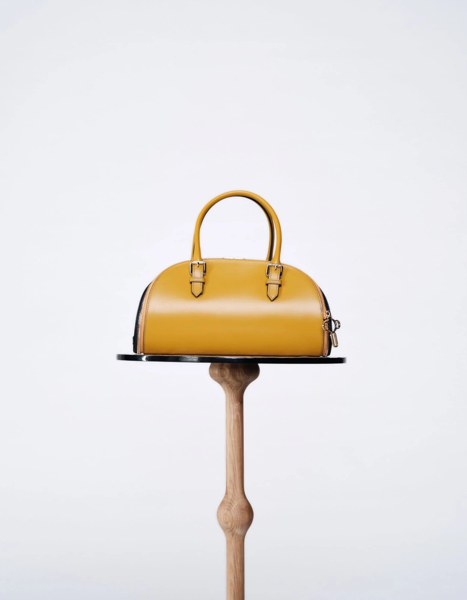 Yellow Black Bowling Bag